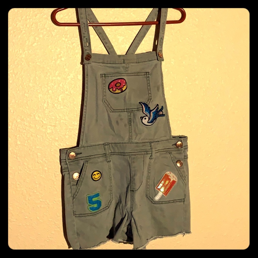 Girls Summer Overalls